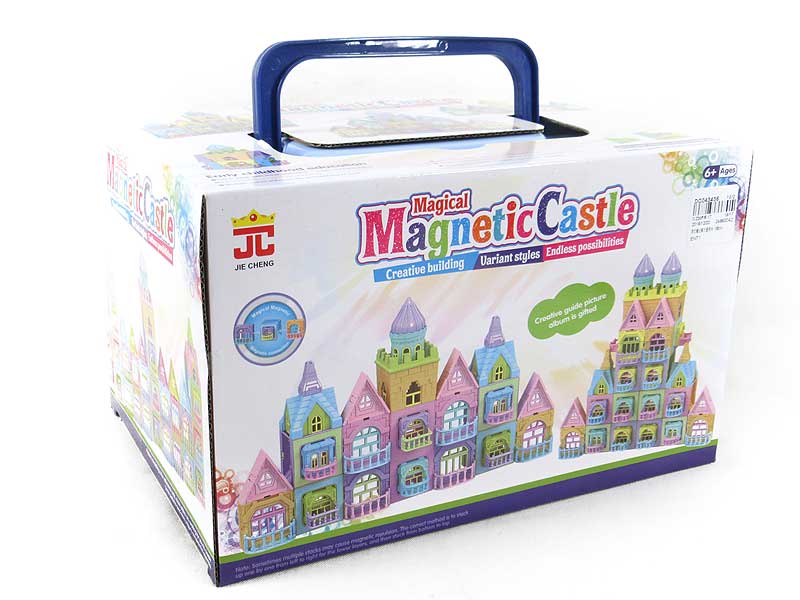 Magnetic Castle Block(98PCS) toys