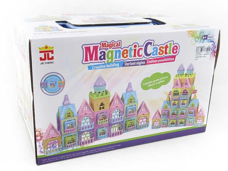 Magnetic Castle Block(95PCS) toys