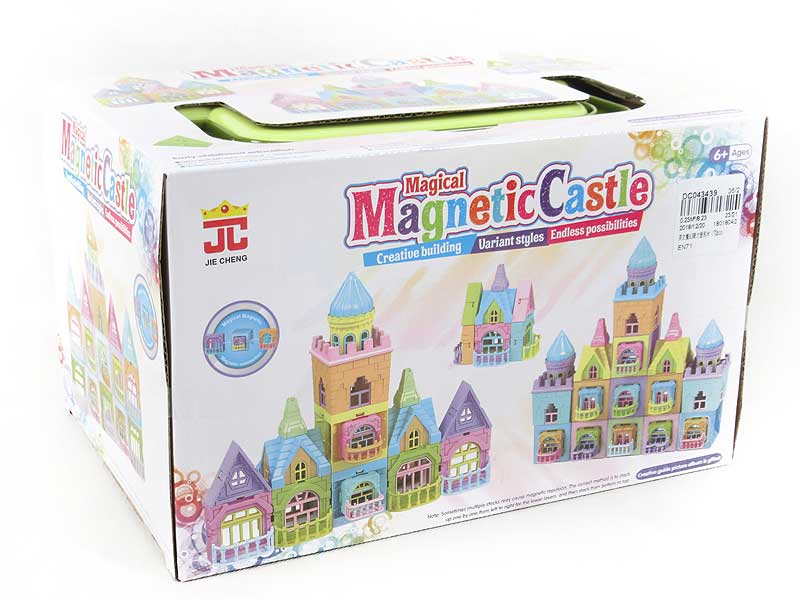 Magnetic Castle Block(70PCS) toys