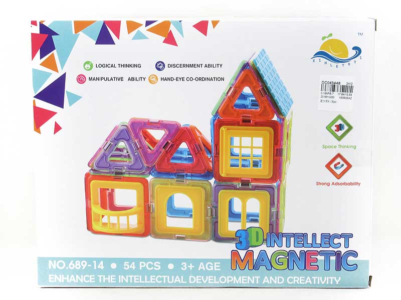 Magnetic Blocks(54PCS) toys