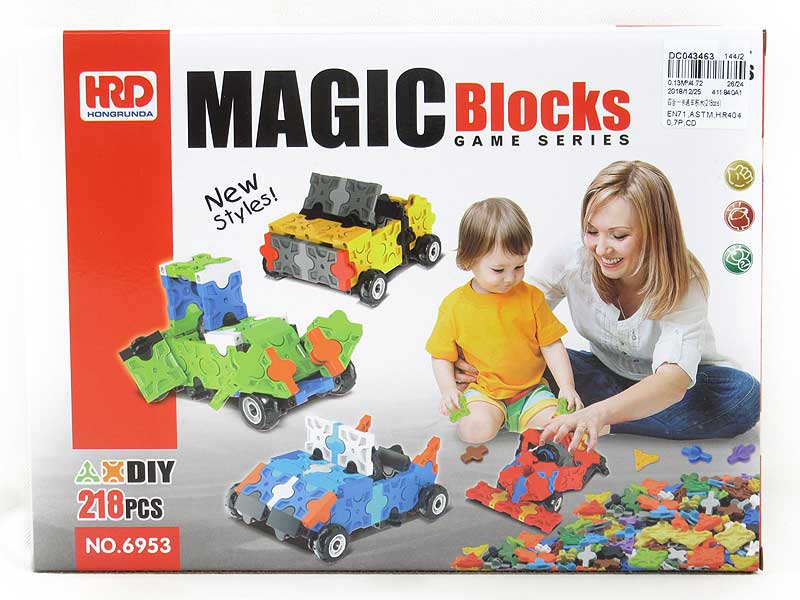 Blocks(218pcs) toys