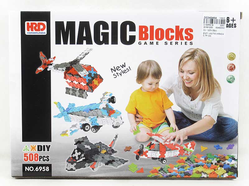 Blocks(508pcs) toys