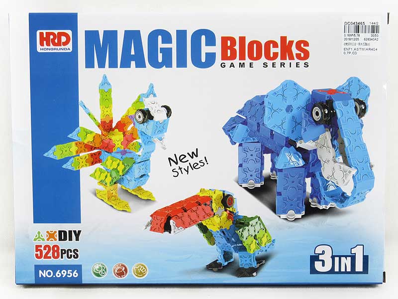 Blocks(528pcs) toys