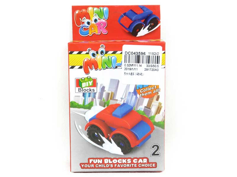 Blocks Car(4S4C) toys