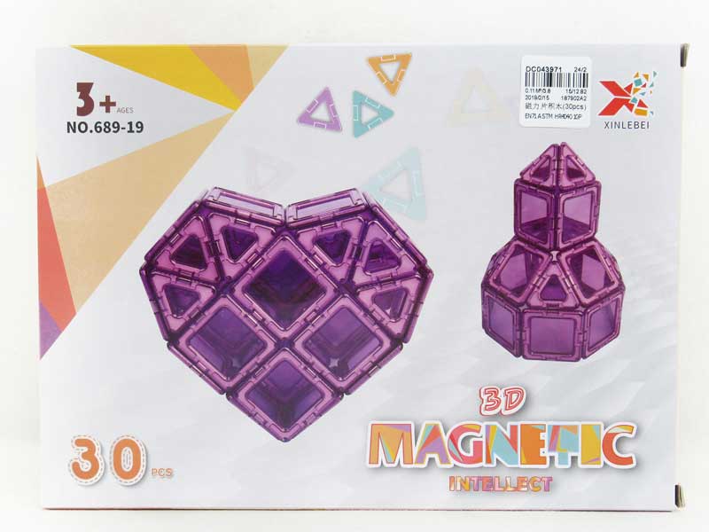 Magnetic Blocks(30pcs) toys