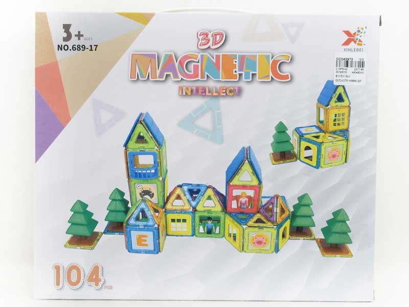 Magnetic Block(104pcs) toys