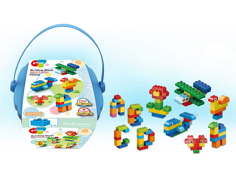 Blocks(63PCS) toys