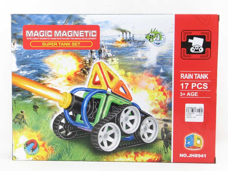 Magnetic Blocks(17PCS) toys