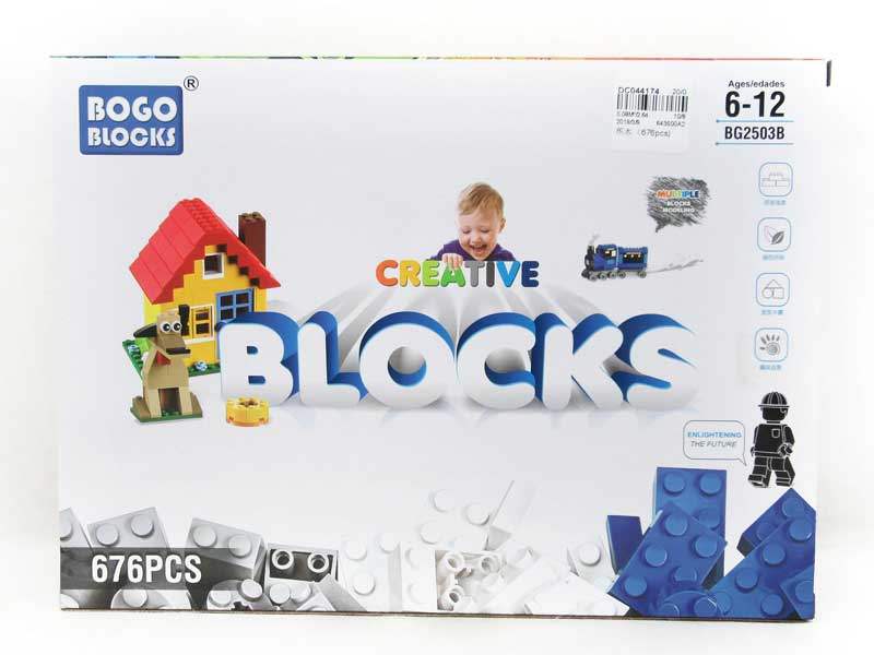 Blocks(676PCS) toys