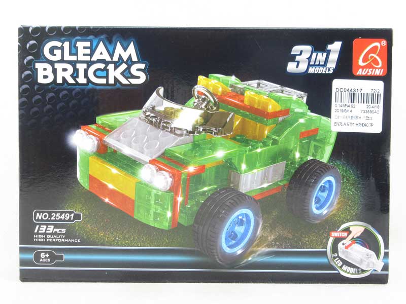 Blocks W/L(133PCS) toys