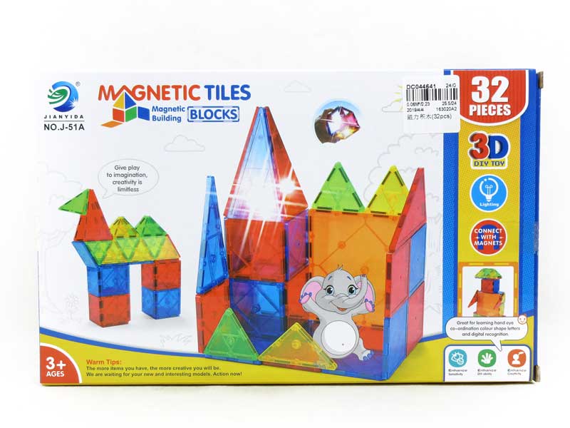 Magnetic Blocks(32pcs) toys