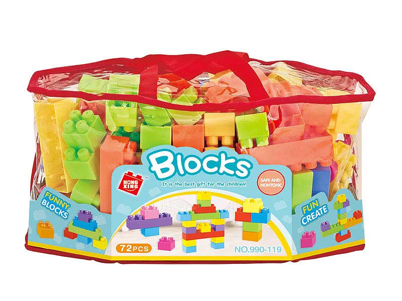 Blocks(72PCS) toys