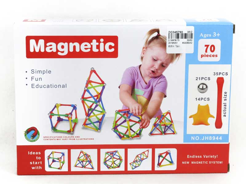 Magnetism Block(70PCS) toys