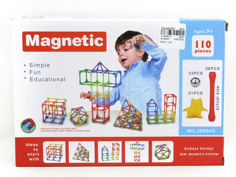 Magnetism Block(110PCS) toys