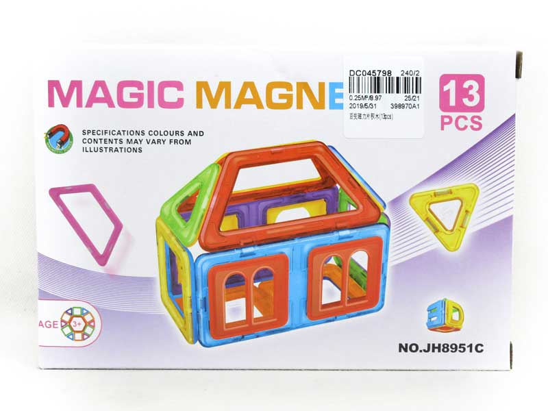Magnetic Blocks(13PCS) toys