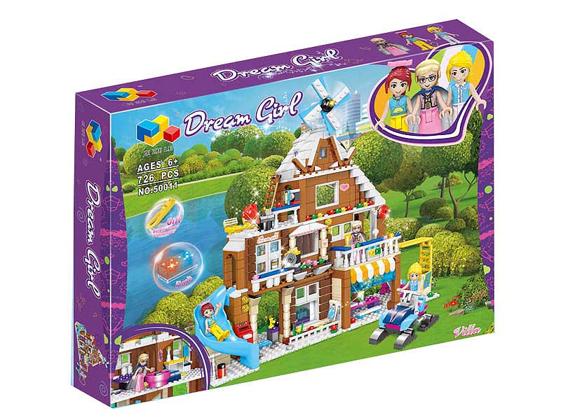 Blocks(726PCS) toys