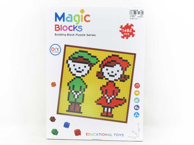 Blocks(1482pcs) toys