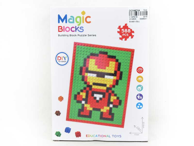 Blocks(588pcs) toys