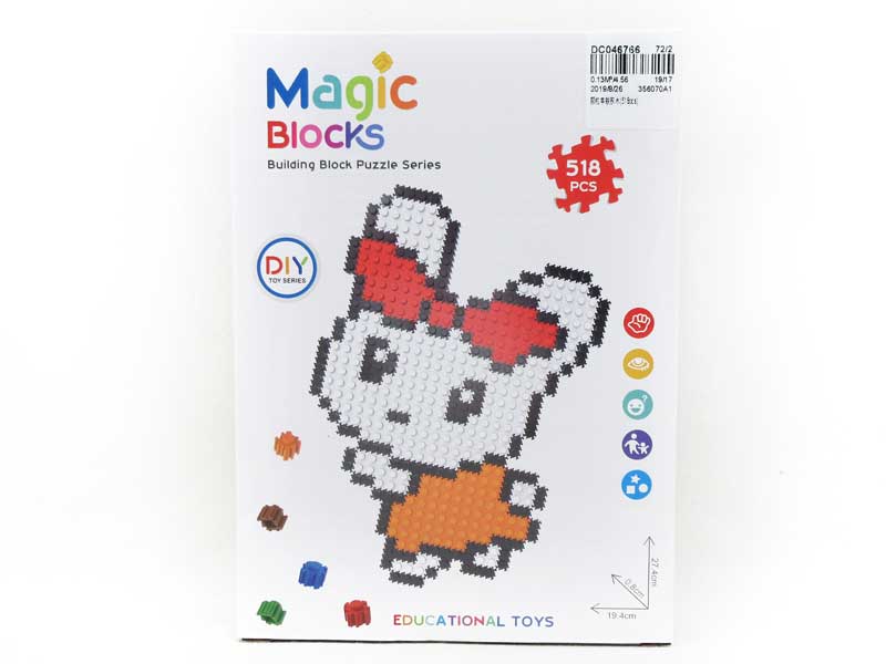 Blocks(518pcs) toys