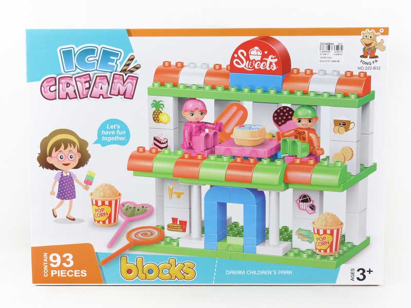 Blocks(93PCS) toys