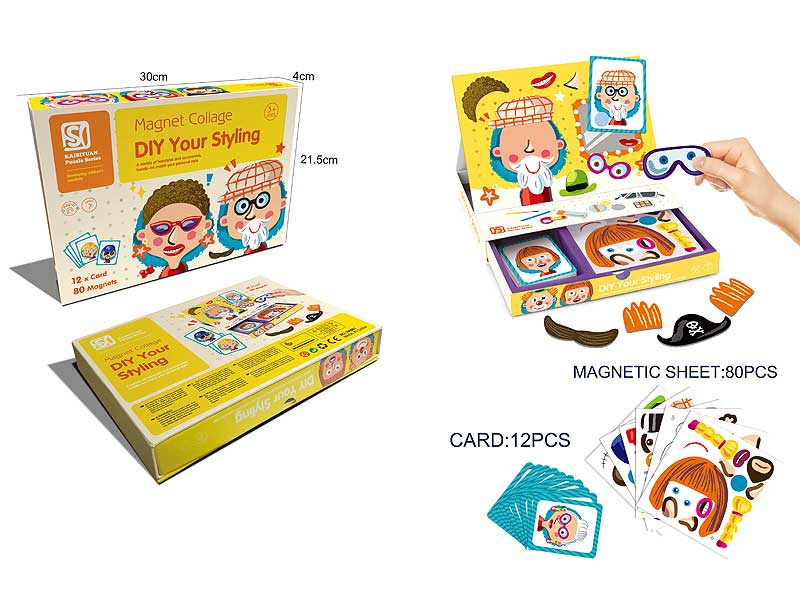 Magnetic Collage toys