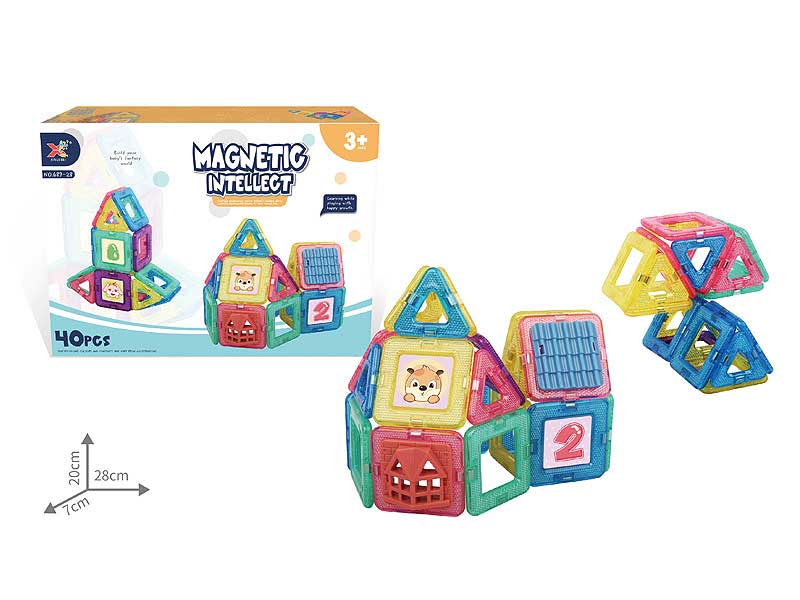 Magnetic Blocks(40pcs) toys