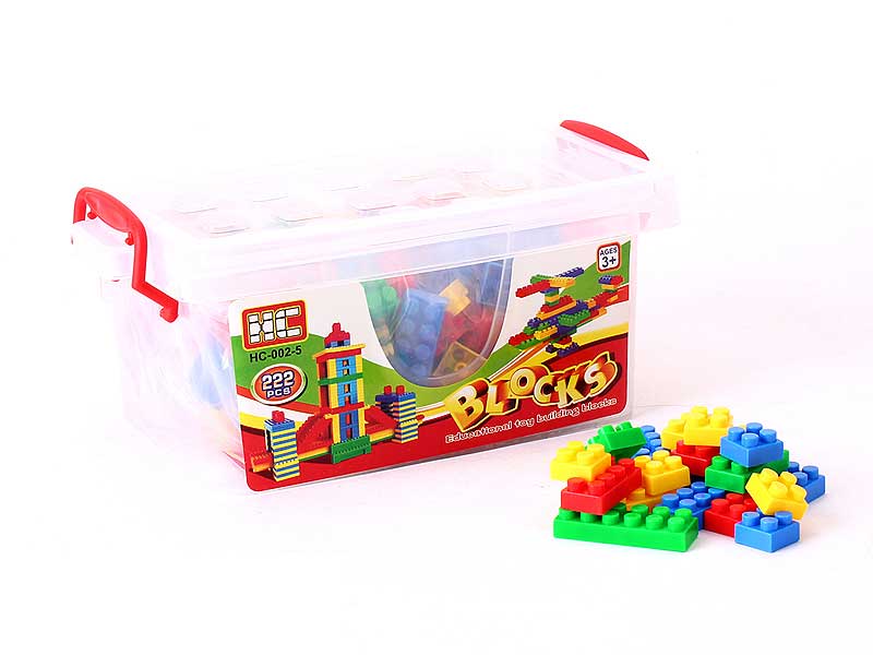 Blocks(222pcs） toys