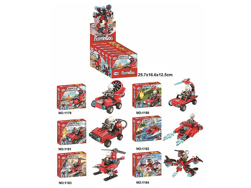 Blocks(6in1) ,only big box packing toys