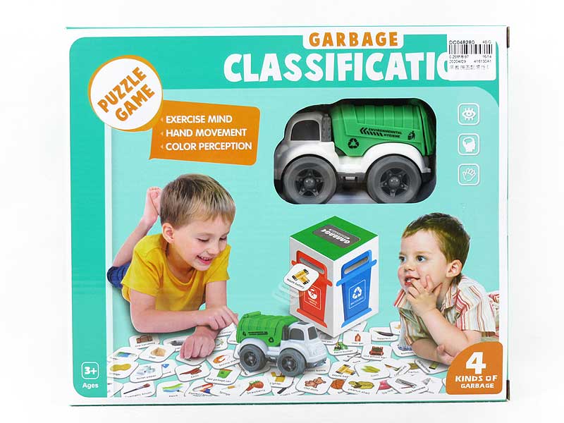 Early Education Puzzle & Friction Car toys