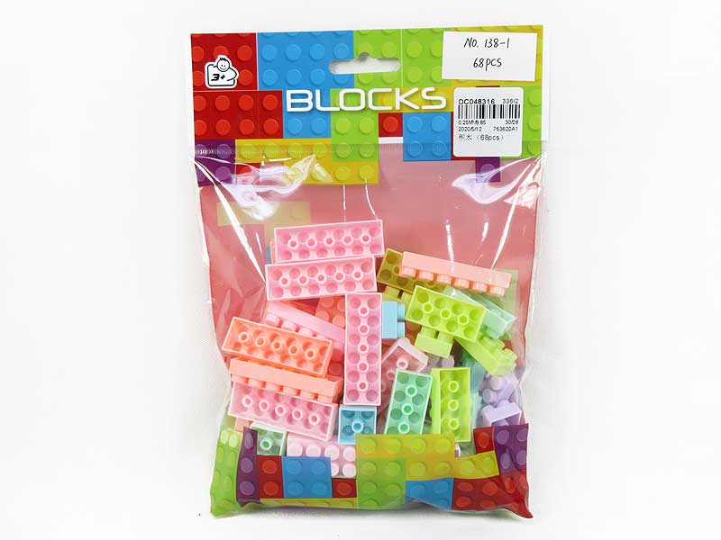 Blocks(68PCS) toys