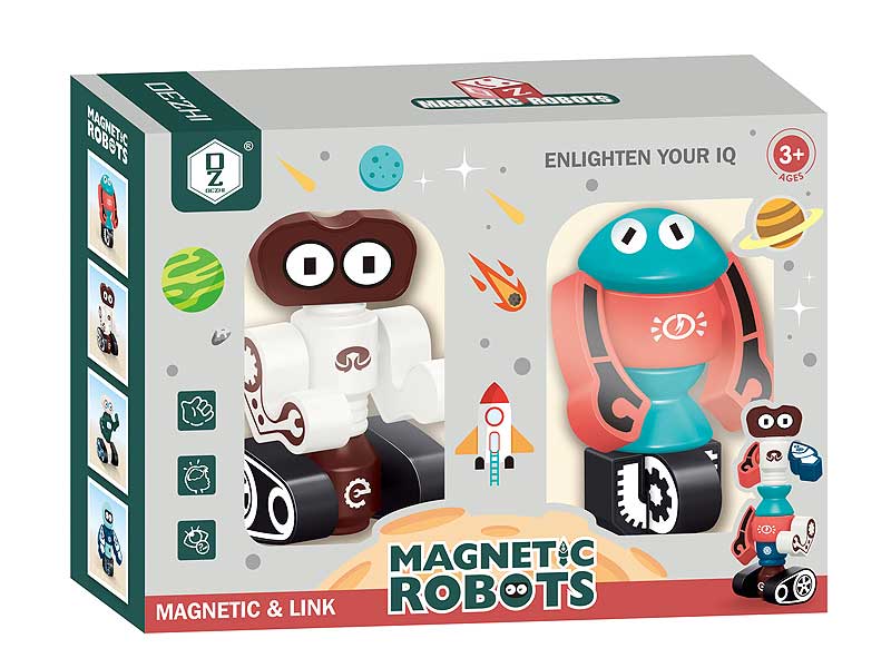 Magnetism Block(2in1) toys