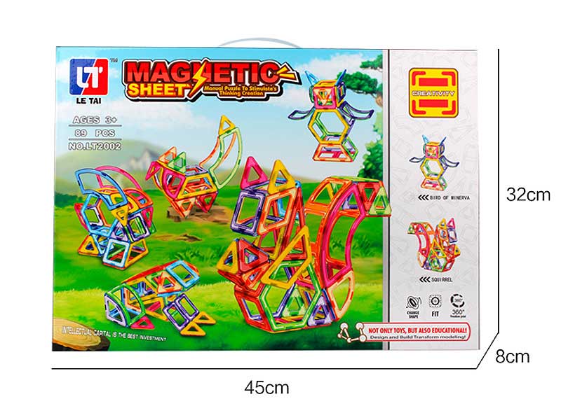 Magnetism Block(89PCS) toys