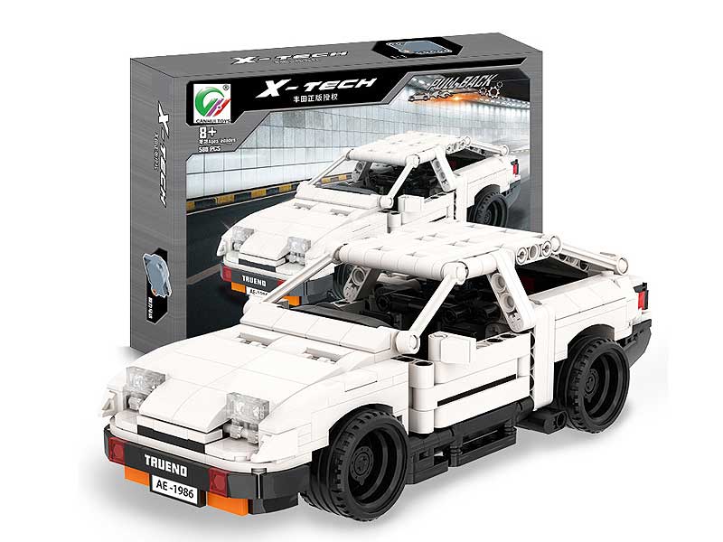Pull Back Block Car(588pcs) toys