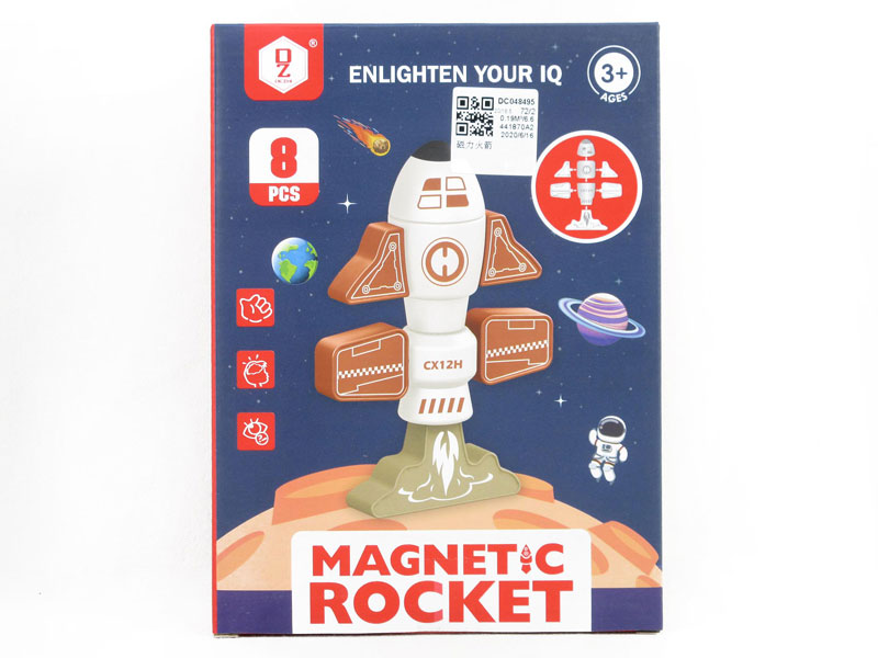 Magnetism Rocket toys