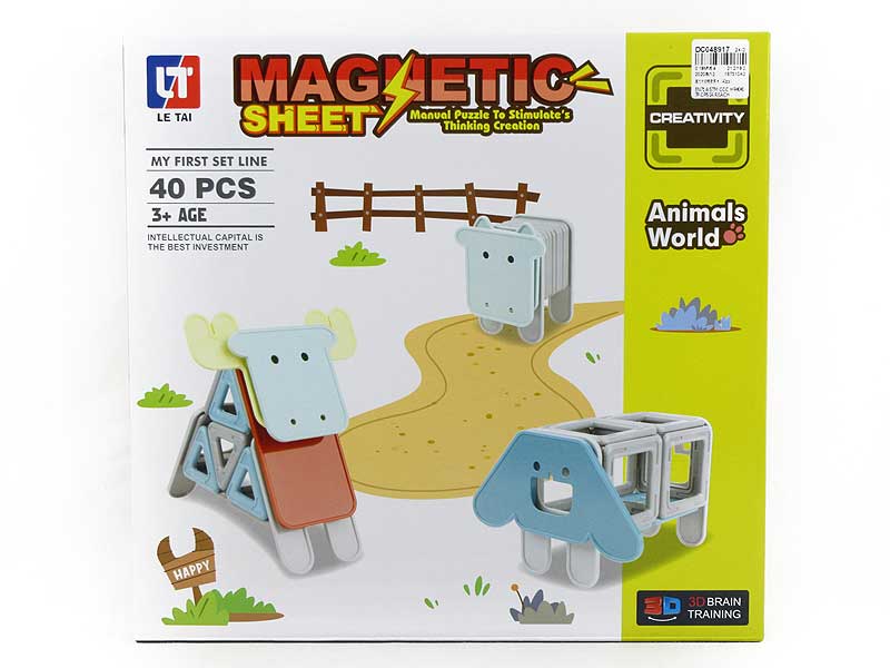 Magnetism Block(40PCS) toys