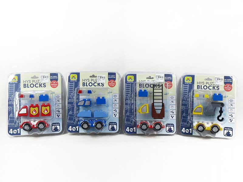 Blocks Car(4S) toys