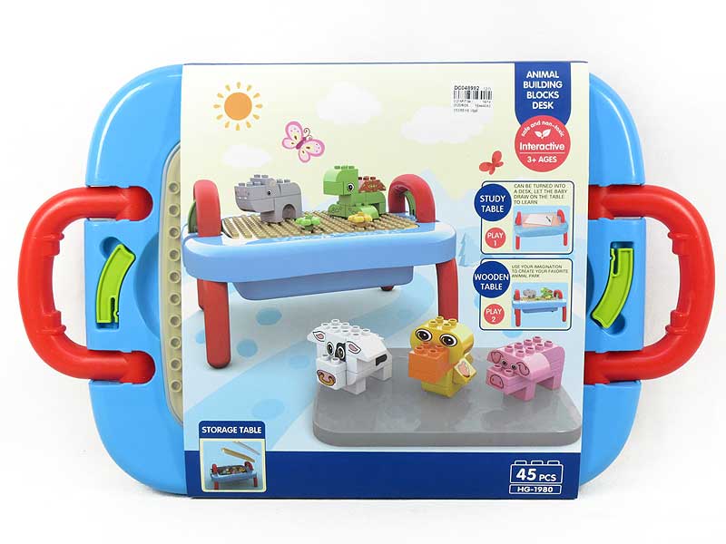 Building Block Table(45PCS) toys