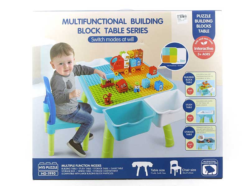 Building Block Table(37PCS) toys