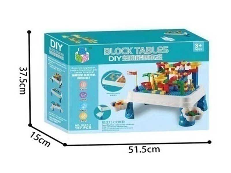 Building Block Table(157PCS) toys