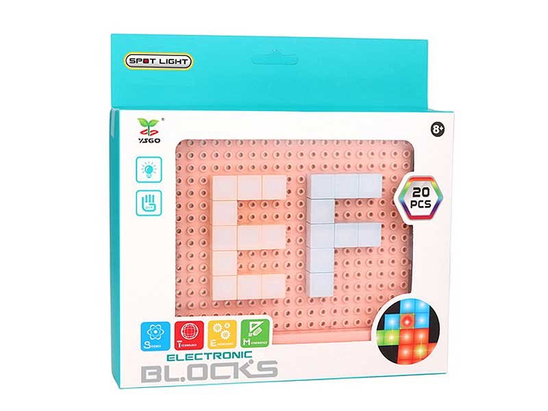 Blocks W/L(20pcs) toys