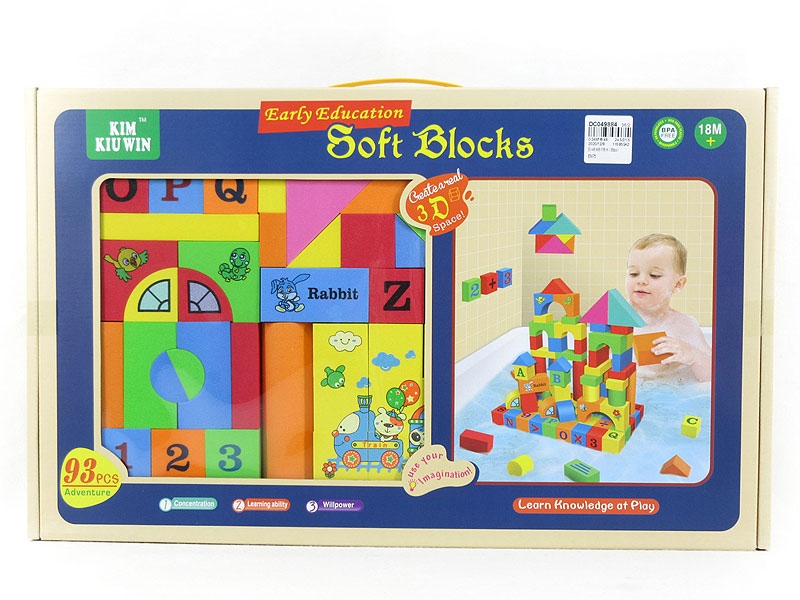 Blocks(93PCS) toys