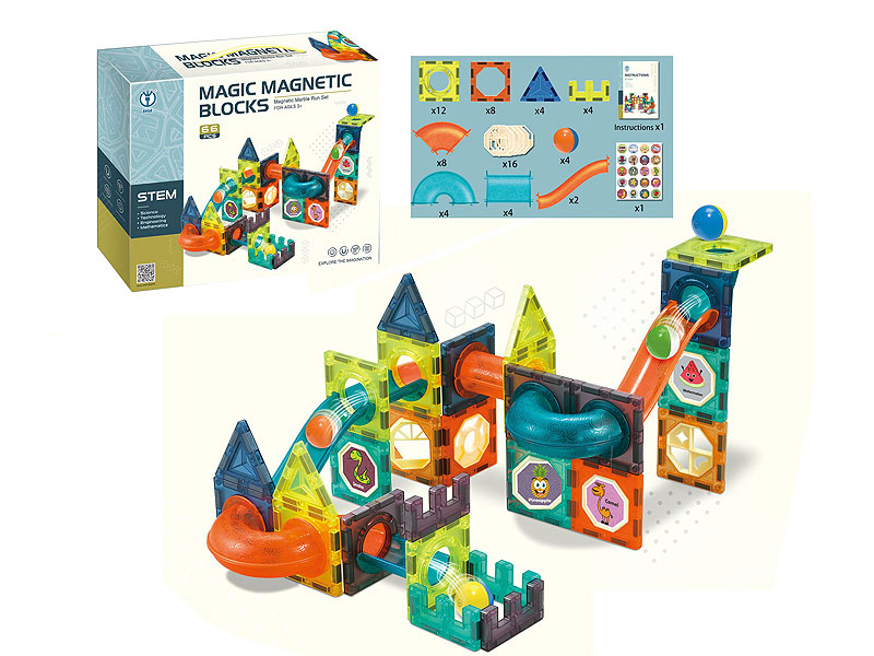 Magnetism Block(66PCS) toys