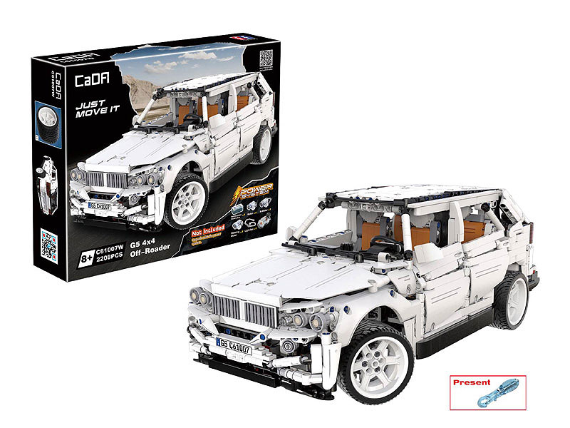 Block Cross-country Car(2208pcs) toys