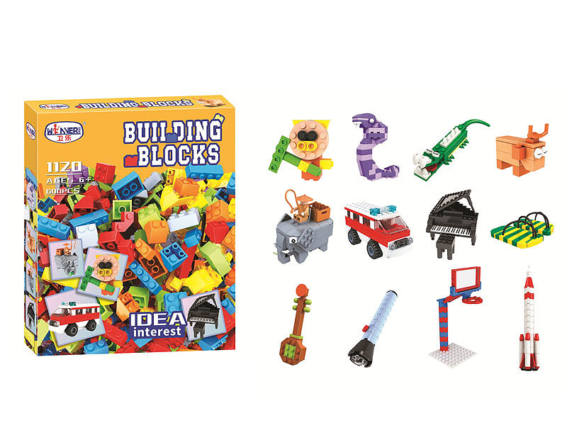 Blocks(600PCS) toys