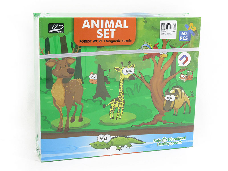 Animal Magnetic Puzzle toys