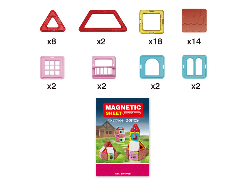 Magnetism Block(50PCS) toys