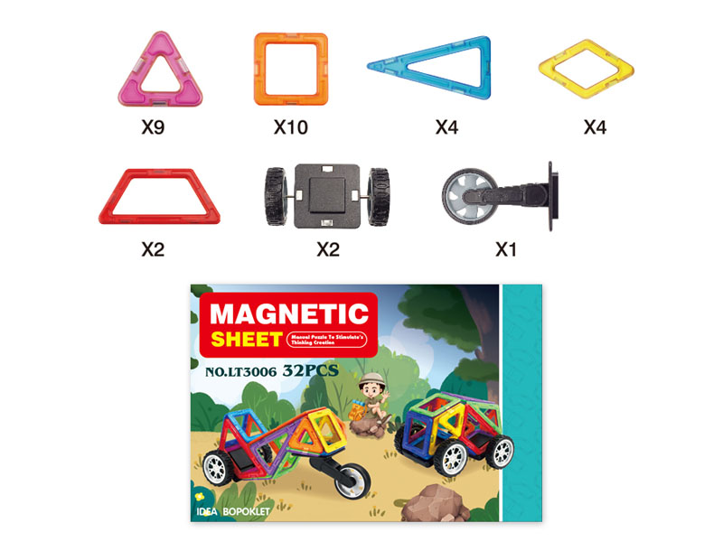 Magnetism Block(32PCS) toys