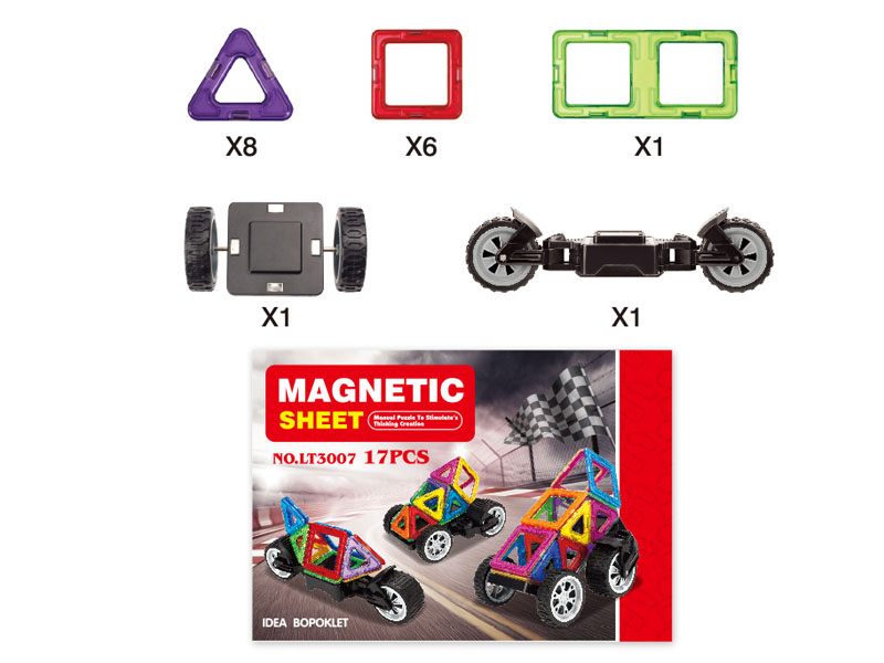 Magnetism Block(17PCS) toys