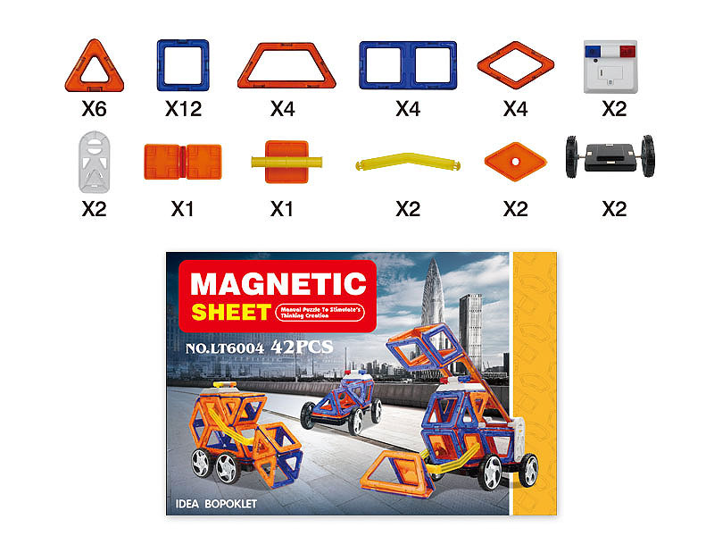 Magnetism Block(42PCS) toys