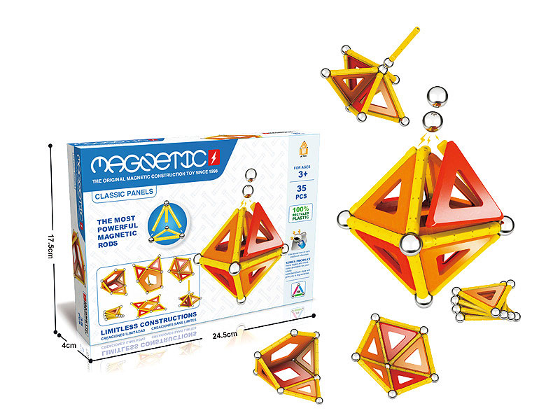 Magnetism Block(35PCS) toys